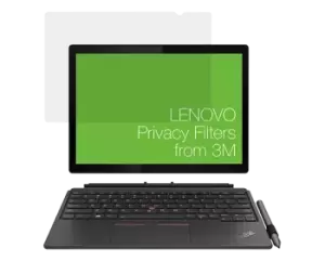 Image of Lenovo 12.3 inch 0302 Privacy Filter for X12 Detachable with COMPLY Attachment from 3M