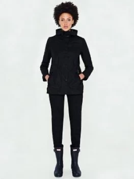 Image of Hunter Original Lightweight Rubberised Jacket - Black
