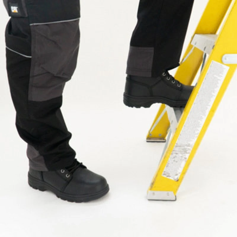 Image of Skechers Work Workshire Mens Steel Toe Cap Safety Boots - Black 8.5