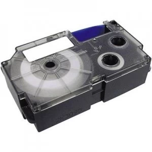 Image of Casio XR-9WE1 Labelling tape Tape colour: White Font colour: Black 9mm 8 m