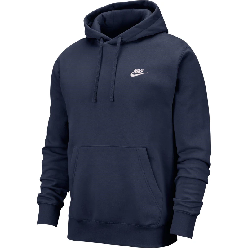 Image of Nike Sportswear Club Fleece Pullover Hoodie Mens - Blue Blue M