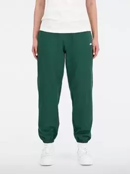 Image of New Balance Athletics Remastered French Terry Pants - Dark Green, Dark Green, Size S, Women