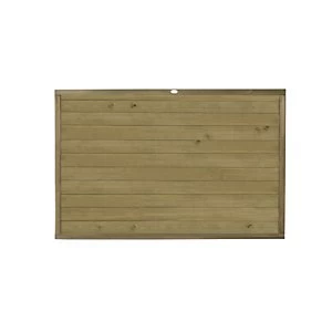 Image of Forest Garden Pressure Treated Tongue & Groove Horizontal Fence Panel - 6 x 4ft Pack of 3