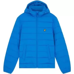 Image of Lyle and Scott Merino V Neck Jumper - Blue