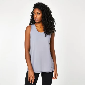 Image of Everlast Cross Back Tank Top - Shark Grey