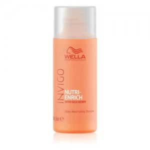 Image of Wella INVIGO Nutri-Enrich Deep Nourishing Shampoo 50ml