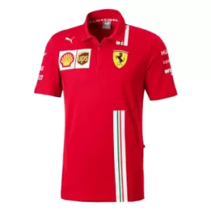 Image of 2020 Ferrari Puma Team Polo (Red)
