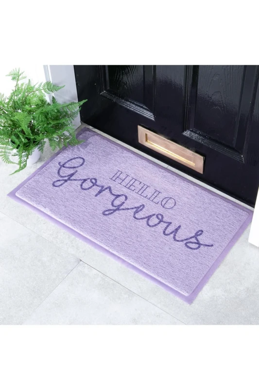 Image of Native Natural Hello Gorgeous Doormat (70 X 40Cm)