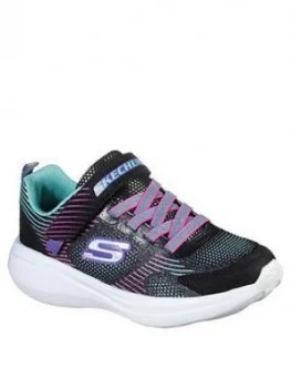 Image of Skechers Girls Go Run Fast Sparkle Strap Trainer