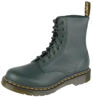 Image of Dr. Martens 1460 Pascal Pine Green Virginia Laced Boots dark green