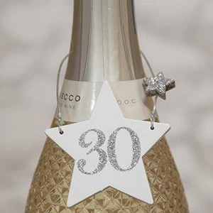 Image of Milestones Star Wine Bottle Tag - 30