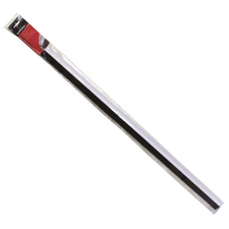 Image of Blackspur Pvc Door Brush Draught Excluder - White