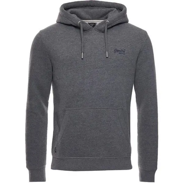 Image of Superdry Vintage Logo Hoodie Small Black 53571940350