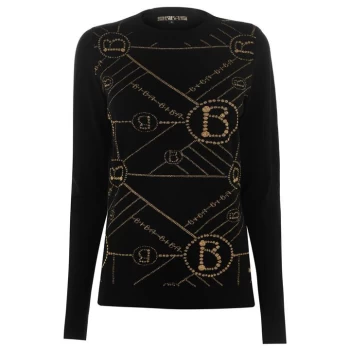 Image of Biba Logo Spot Jumper - Black