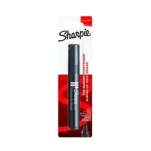 Image of Sharpie W10 Permanent Marker Black Blister Pack of 12 S0192667