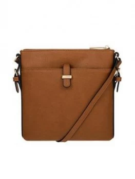 Image of Accessorize Modern Messenger - Tan