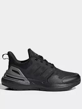 Image of adidas Unisex Kids Rapidasport, Black, Size 5