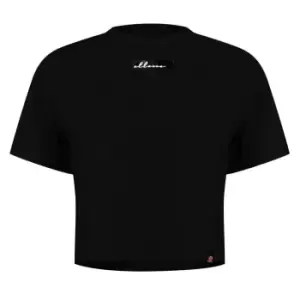 Image of Ellesse Elleyna Crop - Black
