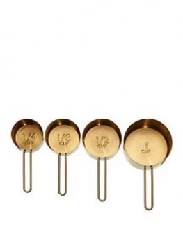 Image of Premier Housewares Alchemist Measuring Cups ; Gold