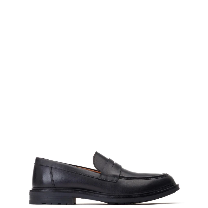 Image of Base London Base London Men Ivey Loafer in Black Size: 10 Black 10 Male 5038538360247