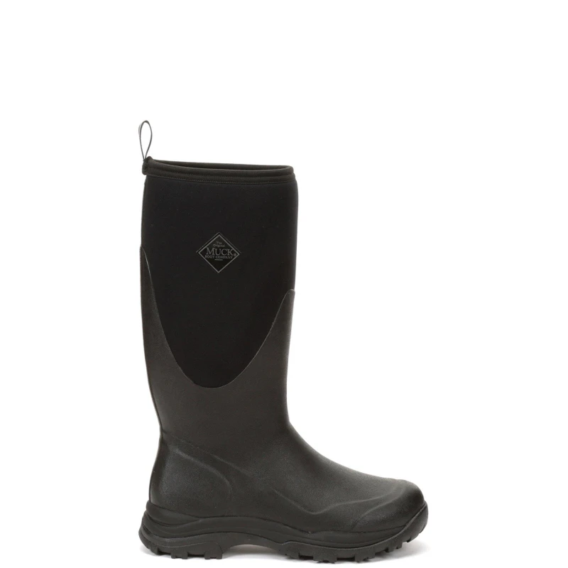Image of Muck Boots Muck Boots Men 'Outpost' Wellington Boots in Black Size: 13 Black 13 Male 0664911064737
