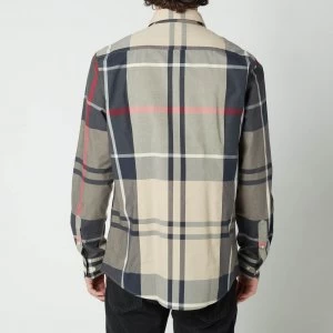 Image of Barbour Mens Tartan 12 Long Sleeve Shirt - Stone - S