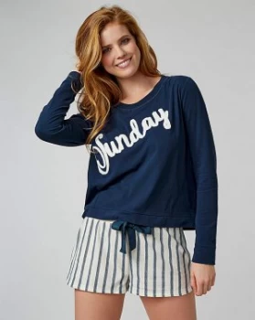 Image of Boux Avenue Lounge Top & Short Set