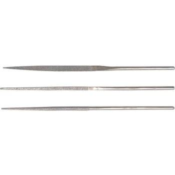 Image of 16CM Square 80/120 Diamond Needle File - Senator
