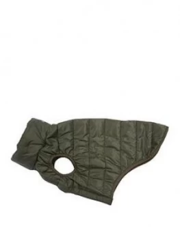 Image of Barbour Baffle Quilted Dog Coat- Large - Extra Small