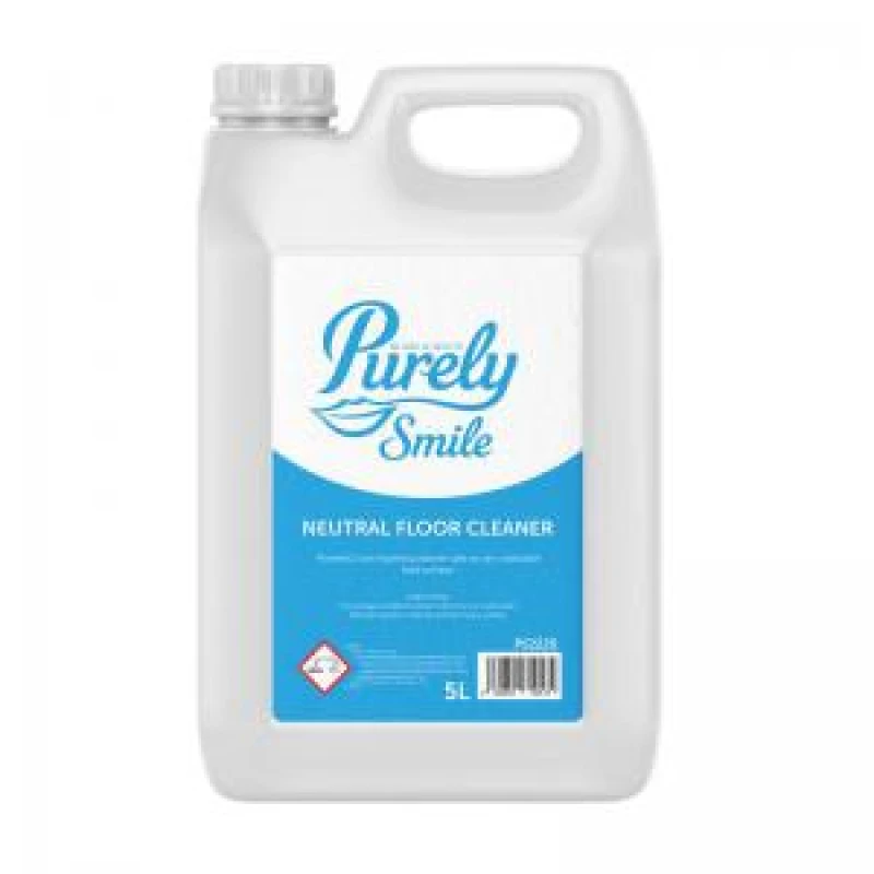 Image of Blake & White Purely Smile Neutral Floor Cleaner Clear 5 Litre PS2225