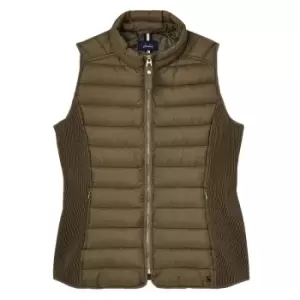 Image of Joules Womens Whitlow Gilet Wild Mushroom 18