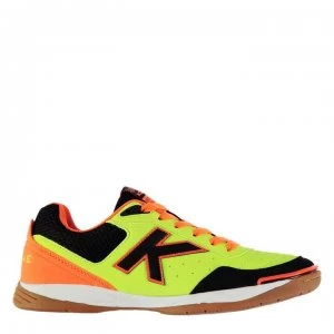 Image of Kelme K Strong Indoor Court Trainers - Lime/Orange/Blk