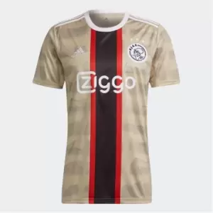 Image of adidas Ajax Third Shirt 2022 2023 Adults - Beige