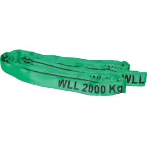 Image of 1MX60MM Swl 3000KG Endless Round Sling - Yellow - Matlock