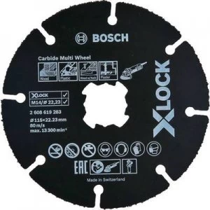 Image of Bosch Accessories 2608619283 Cutting disc (straight) 115mm 22.23mm