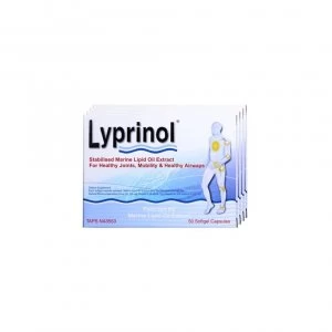 Image of Lyprinol Green Lipped Mussel Oil Capsules 50s
