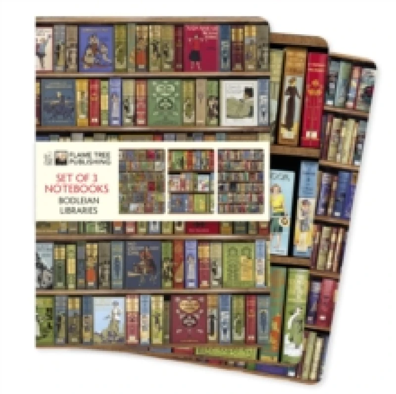 Image of Bodleian Libraries Set of 3 Standard Notebooks Notebook / blank book