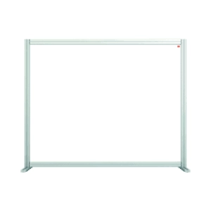 Image of Acrylic Modular Desk Divider 1200 x 1000mm Clear KF90373