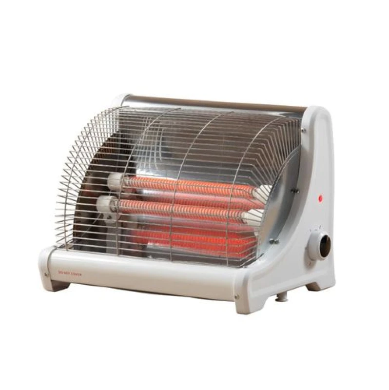 Image of Daewoo HEA1893GE Portable 2 Bar Ceramic Heater - Silver & White,Silver/Grey 5024996961379