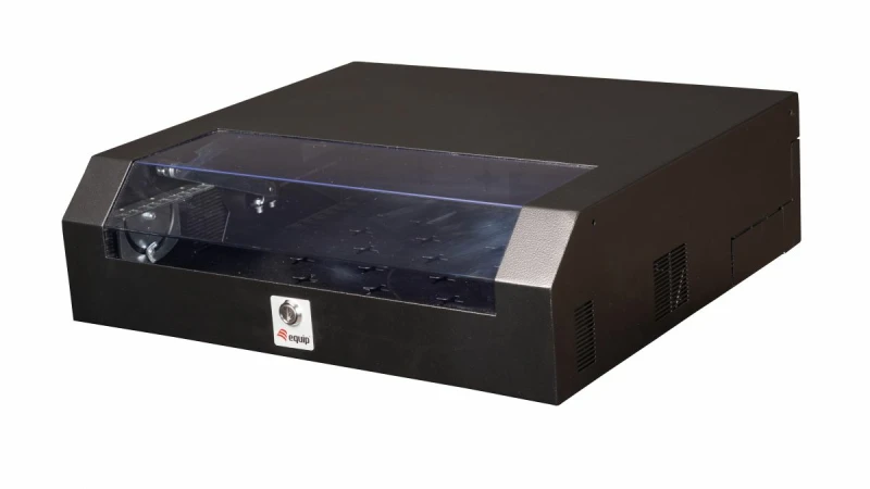 Image of Equip Slim Flex 19' Cabinet. 5U. RAL9005 Black