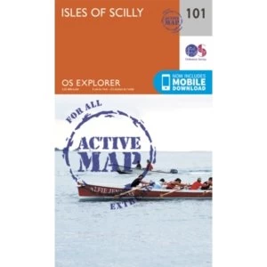 Image of Isles of Scilly by Ordnance Survey (Sheet map, folded, 2015)