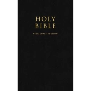 Image of HOLY BIBLE: King James Version (KJV) Popular Gift & Award Black Leatherette Edition by HarperCollins Publishers...