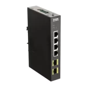 Image of D-Link DIS-100G-6S network switch Unmanaged Gigabit Ethernet (10/100/1000) Black