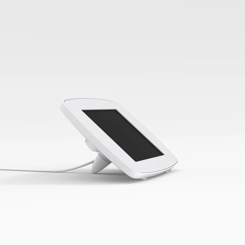 Image of Bouncepad Lounge with Reinforced USB Cable Apple iPad Mini 6th Gen White Exposed Front Camera and Home Button LO2-W4-M6-MN