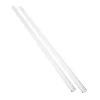 Image of EK Water Blocks EK-Loop Hard Tube 12/16mm 500mm (2 pcs) - Clear