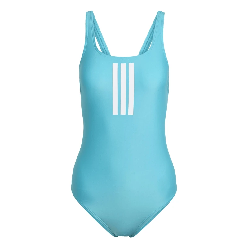 Image of adidas Womens One Piece Swimsuit Lucid Cyan female 8 (XS)