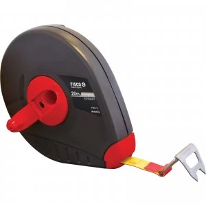Image of Fisco Futura Fibreglass Tape Measure Imperial & Metric 20m 13mm