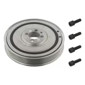 Image of Crankshaft Belt Pulley 27822 by Febi Bilstein