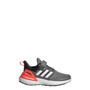 Image of adidas Rapidasport Bounce Sport Running Elastic Lace Top - Grey