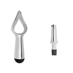 Image of Quirky Stem Spritzer & Citritwist Reamer Aluminium, Plastic, Rubber 91.4mm Silver